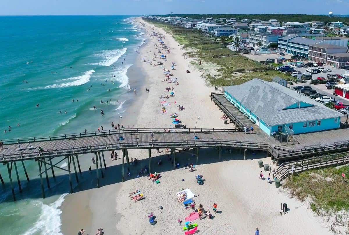 Kure Beach Pier is a Favorited Destination Located in Kure Beach, North Carolina