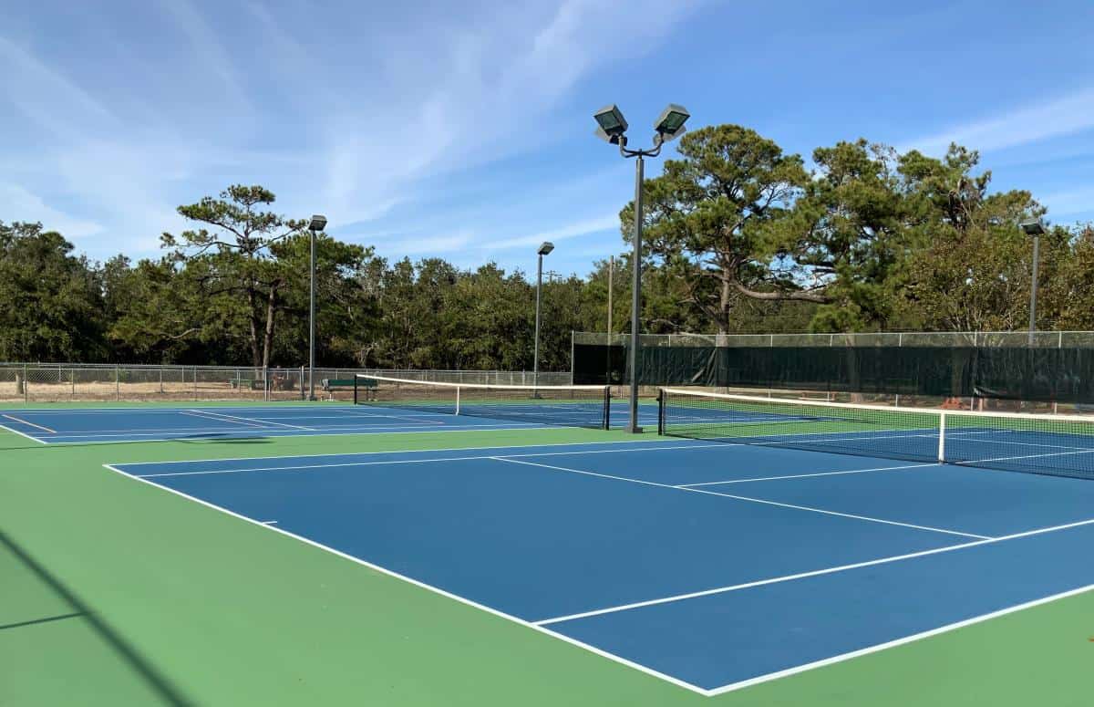 Kure Beach Tennis Court is Located in Kure Beach, North Carolina