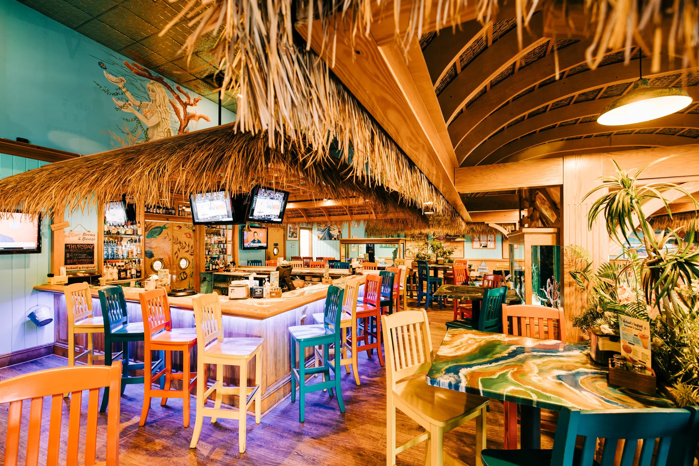 Michael's Seafood Restaurant is Located in Carolina Beach, North Carolina