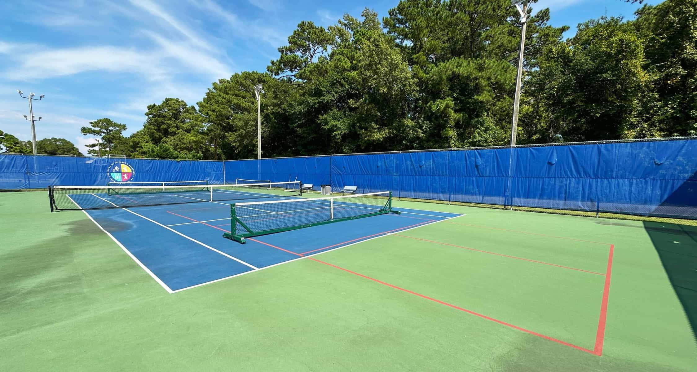 The Carolina Beach Pickleball Courts are Free to Play and Available Throughout the Entire Year Conveniently Located in Carolina Beach North Carolina