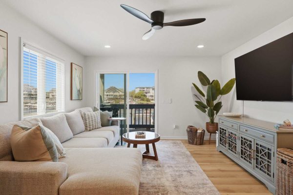 Stay in a luxury condo that overlooks the Canal in Carolina Beach